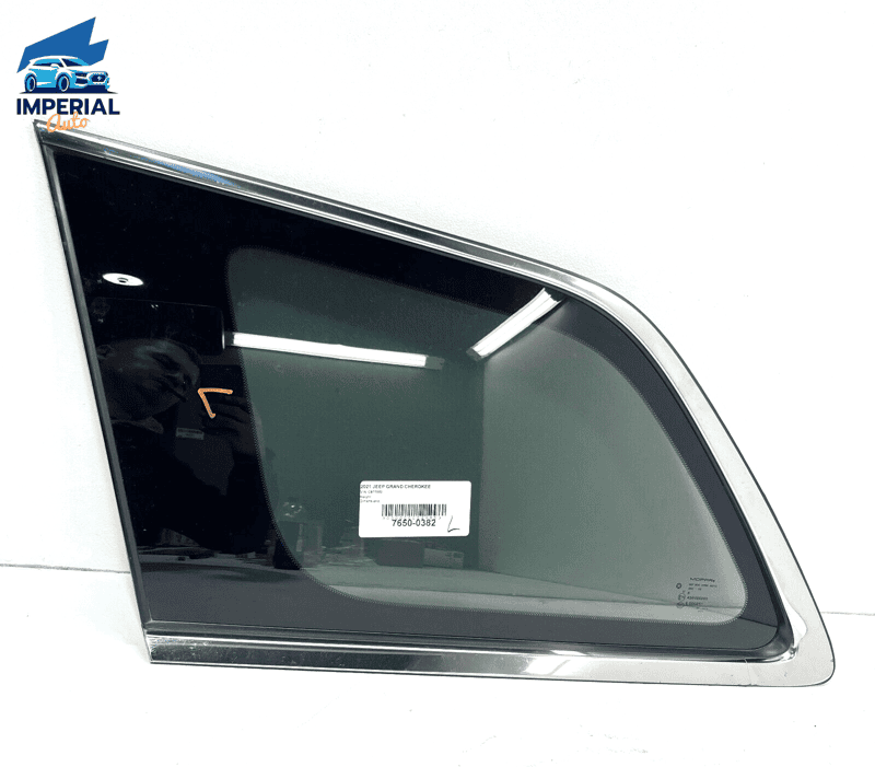 JEEP GRAND CHEROKEE 2017-2021 REAR LEFT DRIVER SIDE QUARTER WINDOW GLASS OE