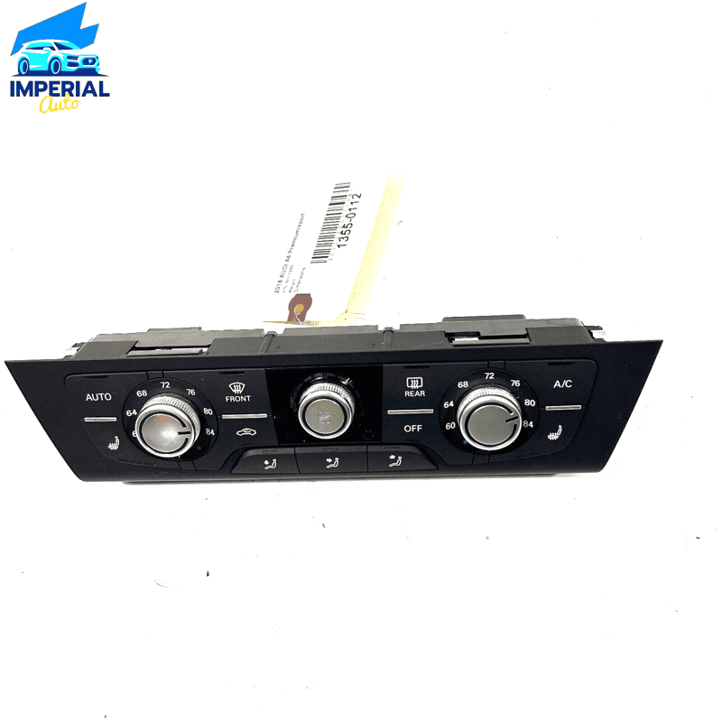 AUDI A6 2012-18 DASH HVAC AC HEATER CLIMATE TEMPERATURE CONTROL SWITCH UNIT