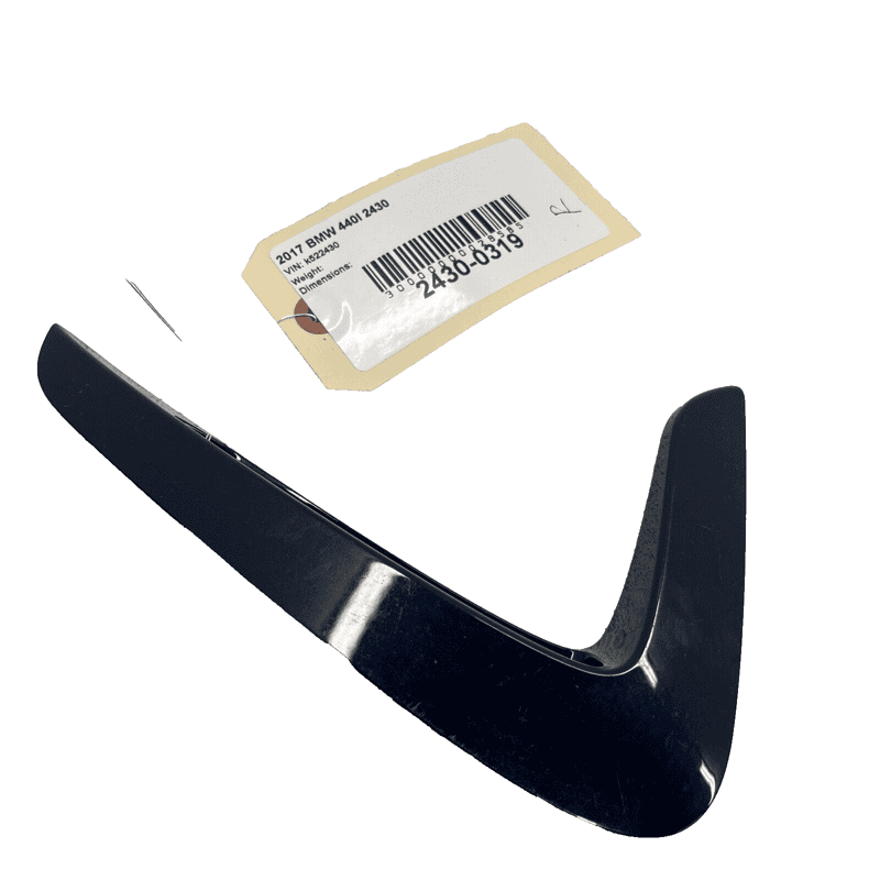 2017 BMW 440i FRONT FENDER RIGHT PASSENGER SIDE GRILLE MOLDING TRIM OEM