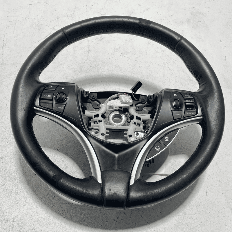 2017 - 2020 ACURA MDX LEATHER STEERING WHEEL & SWITCHES OEM