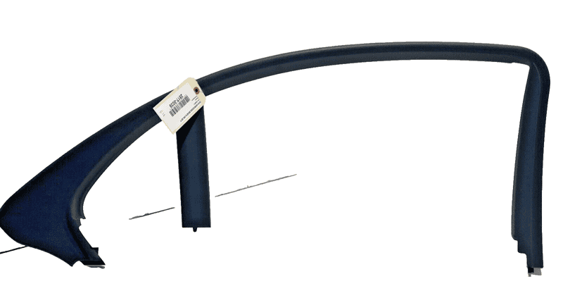 2014-2017 MERCEDES S550 W222 REAR DRIVER SIDE DOOR WINDOW FRAME COVER TRIM 