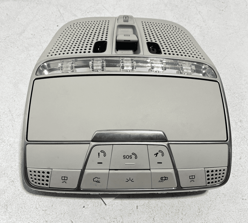 2014-15-16-2017 Mercedes S550 Overhead Dome Light Sunroof Control OEM