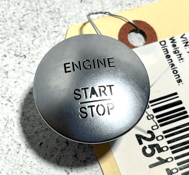 2012-2017 MERCEDES S 550 ENGINE START STOP PUSH BUTTON POWER SWITCH OEM