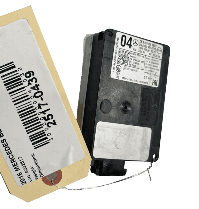 2014-2017 MERCEDES S550 W222 REAR BLIND SPOT SENSOR RADAR MODULE OEM