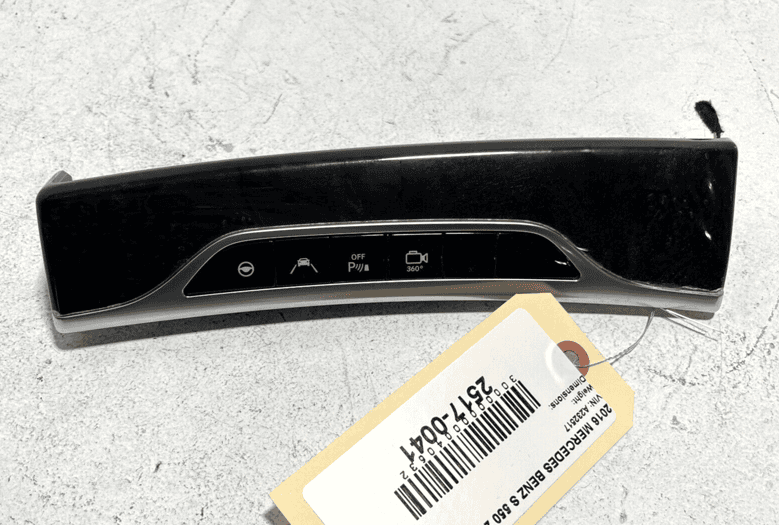 2014-2017 MERCEDES BENZ S550 LANE PARK ASSIST CAMERA CONTROL PANEL FRONT OE