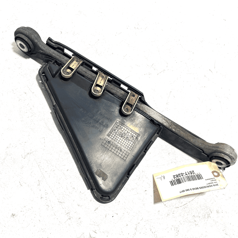 2014-2017 MERCEDES S550 W222 REAR LEFT TRAILING CONTROL ARM W/ COVER SHIELD