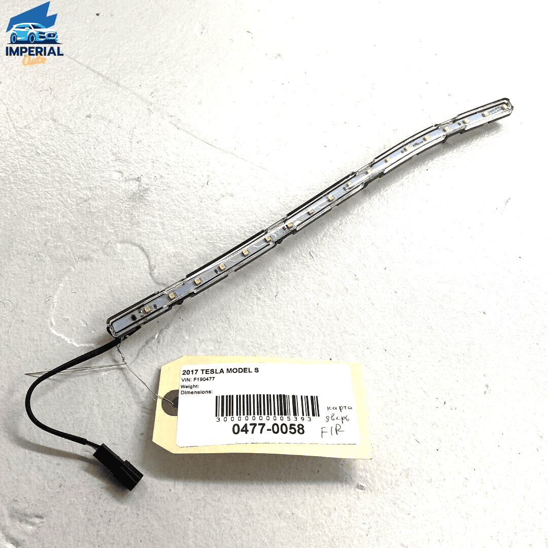 2012-2020 Tesla Model S Front Passenger Door Card LED Indirect Illumination