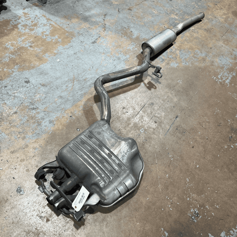2014-2017 MERCEDES S550 W222 REAR LEFT DRIVER SIDE EXHAUST MUFFLER W/ PIPE OEM