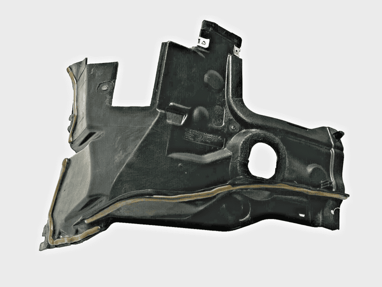 2015-2016 MERCEDES S550 Front Driver Outer Cowl Extension Partition Panel OEM