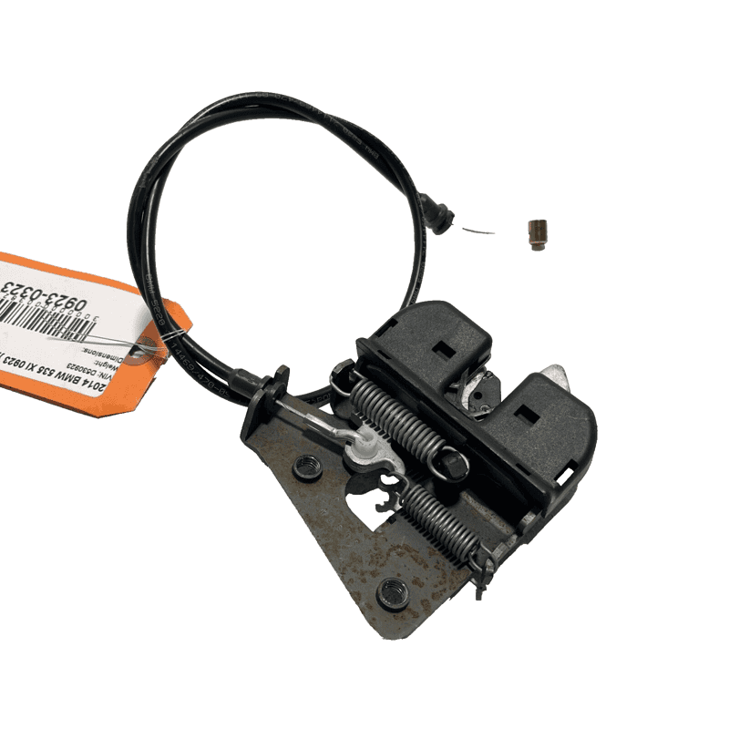 BMW 535i 2011-2016 F10 REAR SEAT LEFT DRIVER SIDE RELEASE LOCK LATCH & CABLE OEM