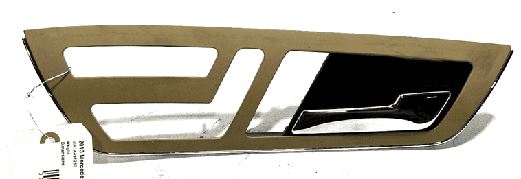 2007-13 Mercedes S550 Front Passenger Door Interior Handle Bezel Trim OEM Beige
