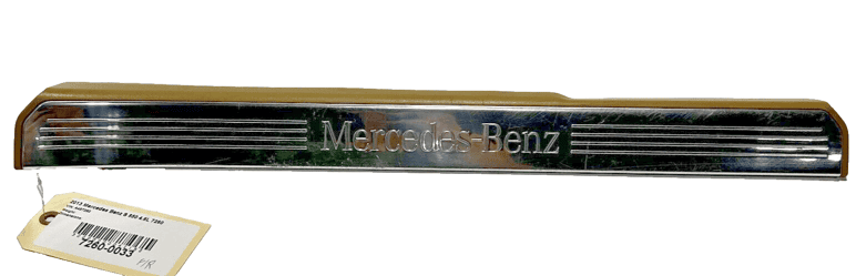 2007-13 Mercedes W221 S550 Front Passenger Door Outer Sill Scuff Plate Trim OEM