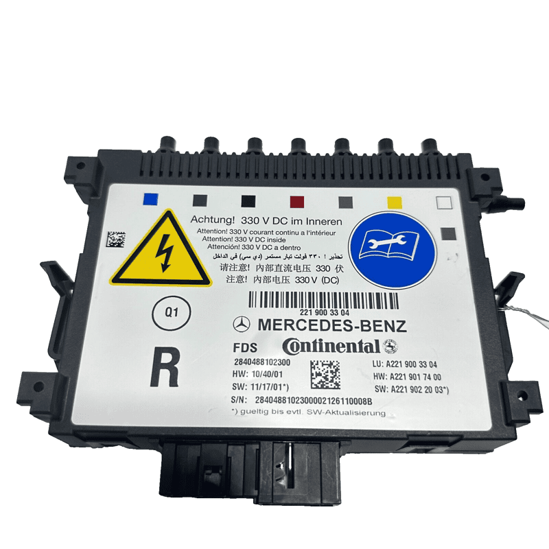 Mercedes W221 S550 10-13 Front Passenger Seat Dynamic Lumbar Control Module OEM