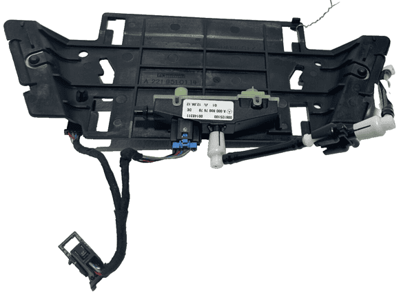 2010-2013 Mercedes W221 S550 Front Seat Lumbar Air Control Valve & Bracket OEM