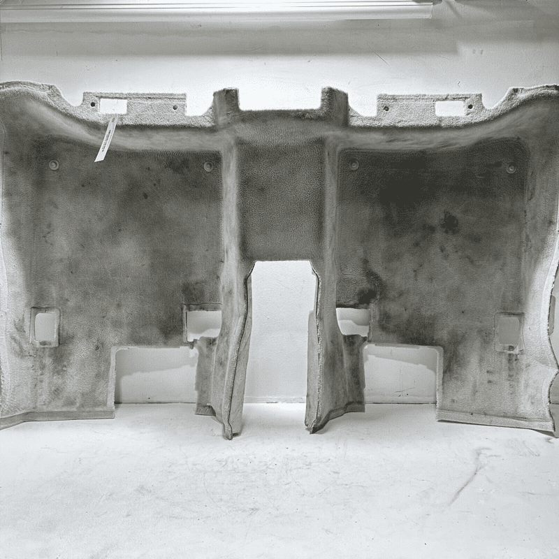 2014-2017 MERCEDES S550 W222 REAR SECOND ROW INTERIOR FLOOR MAT CARPET COVER OEM