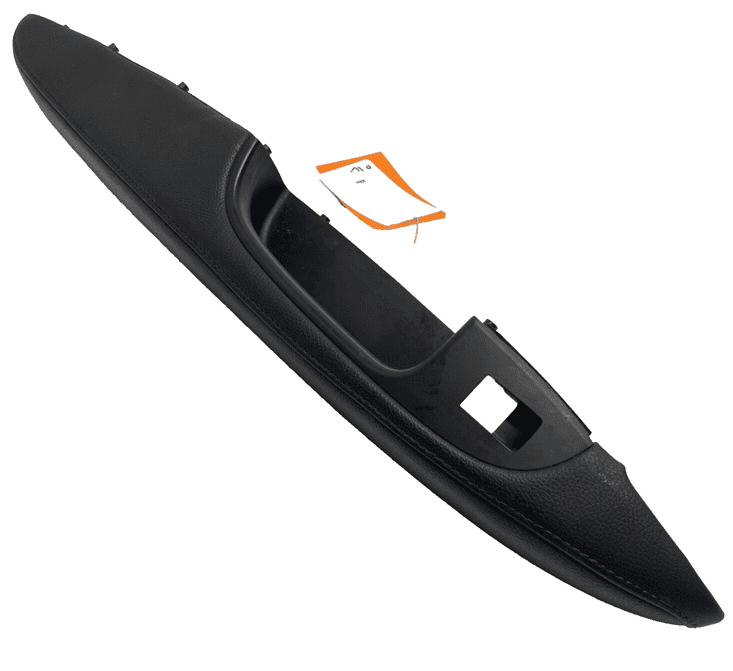 2014-2020 ACURA MDX REAR DRIVER SIDE INTERIOR DOOR PANEL ARMREST COVER OEM