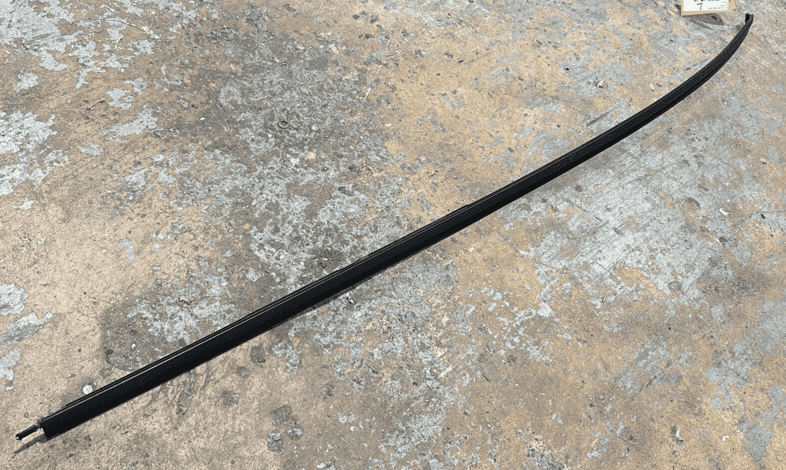 2014-2020 ACURA MDX LEFT DRIVER SIDE UPPER ROOF DRIP MOLDING BLACK OEM