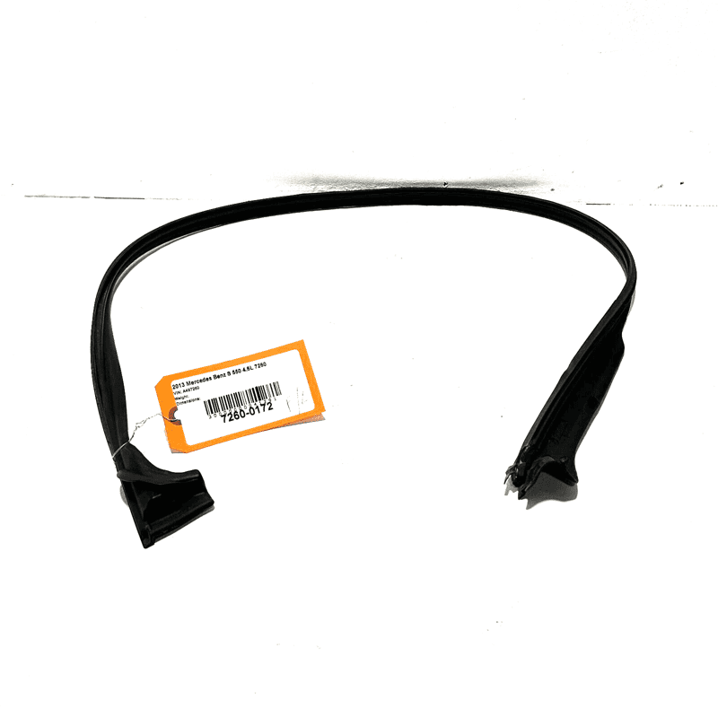 MERCEDES W221 S550 2007-2013 FRONT DRIVER SIDE DOOR UPPER WEATHERSTRIP SEAL OEM