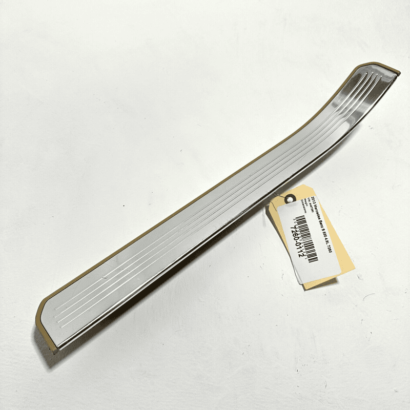 Rear Driver Door Outer Sill Scuff Plate Trim OEM 2007-2013 Mercedes S550 S600