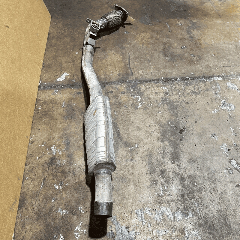 AUDI Q7 3.0L 2017-2019 ENGINE FRONT PASSENGER SIDE EXHAUST RESONATOR PIPE OEM