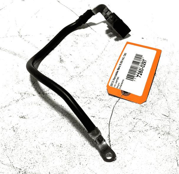 Mercedes 2010 - 2013 W221 S550 S600 S63 AMG Battery Negative Cable OEM Mercedes 2010 - 2013 W221 S550 S600 S63 AMG Battery Negative Cable OEM