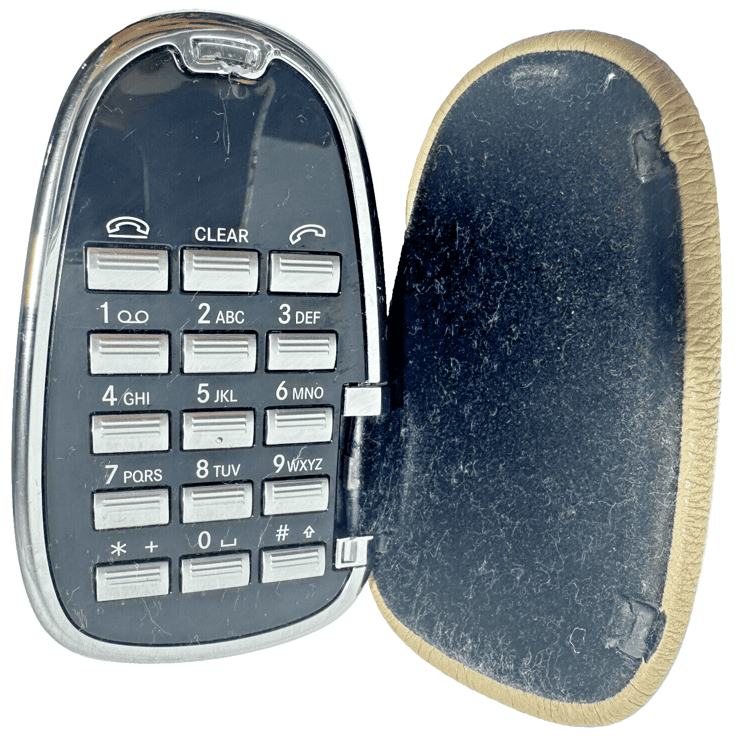 2007-2013 Mercedes W221 S550 Center Console Phone Controller Switch OEM Beige