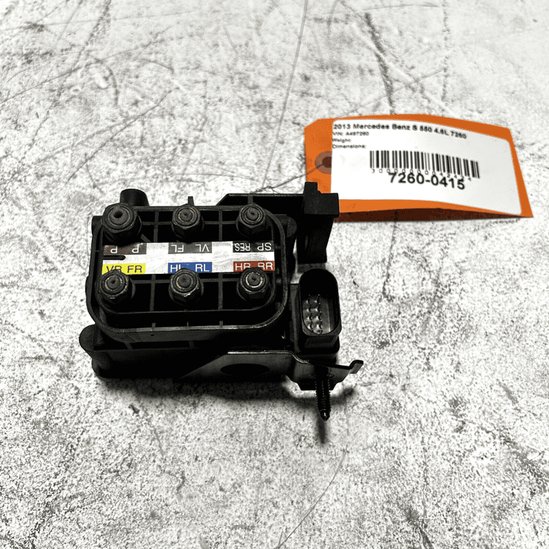 Valve Block Solenoid Valve Air Suspension Airmatic Mercedes CLS 53 2019-2021 OEM