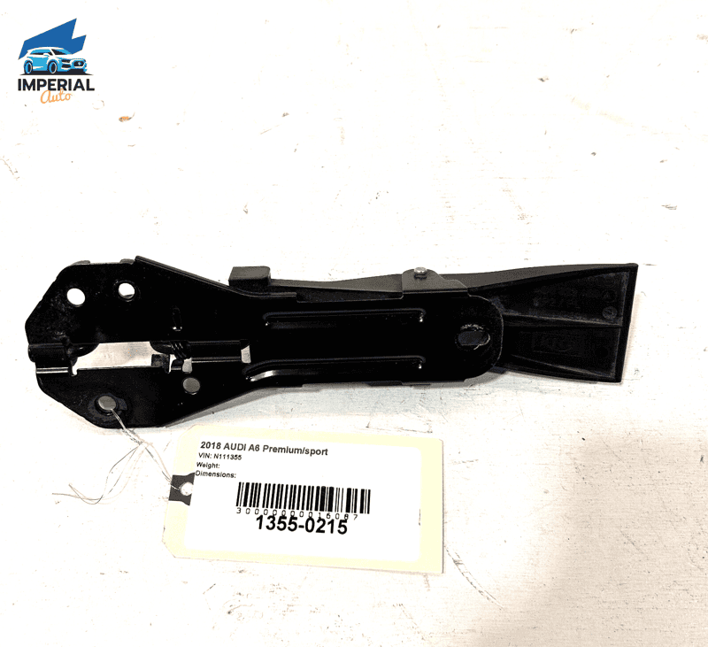 Audi A6 Premium 2012-2018 Front Hook Hood Safety Catch Black OEM 1PCS