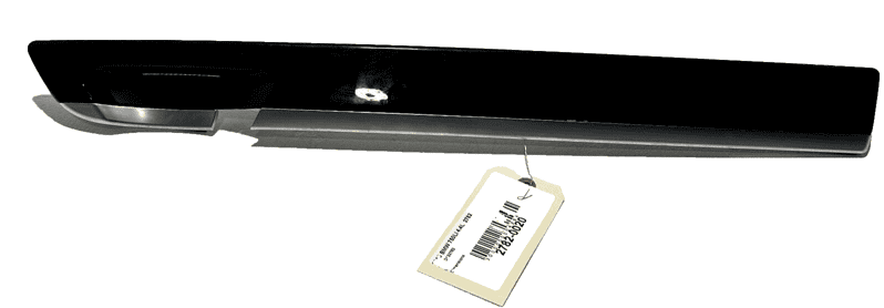 BMW 750LI 09-15 F01 F02 FRONT PASSENGER SIDE INTERIOR DOOR PANEL WOOD TRIM OEM