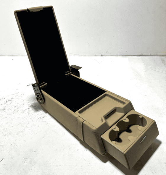 2010-2013 MERCEDES BENZ S550 REAR SEAT ARMREST CUP HOLDER STORAGE OEM