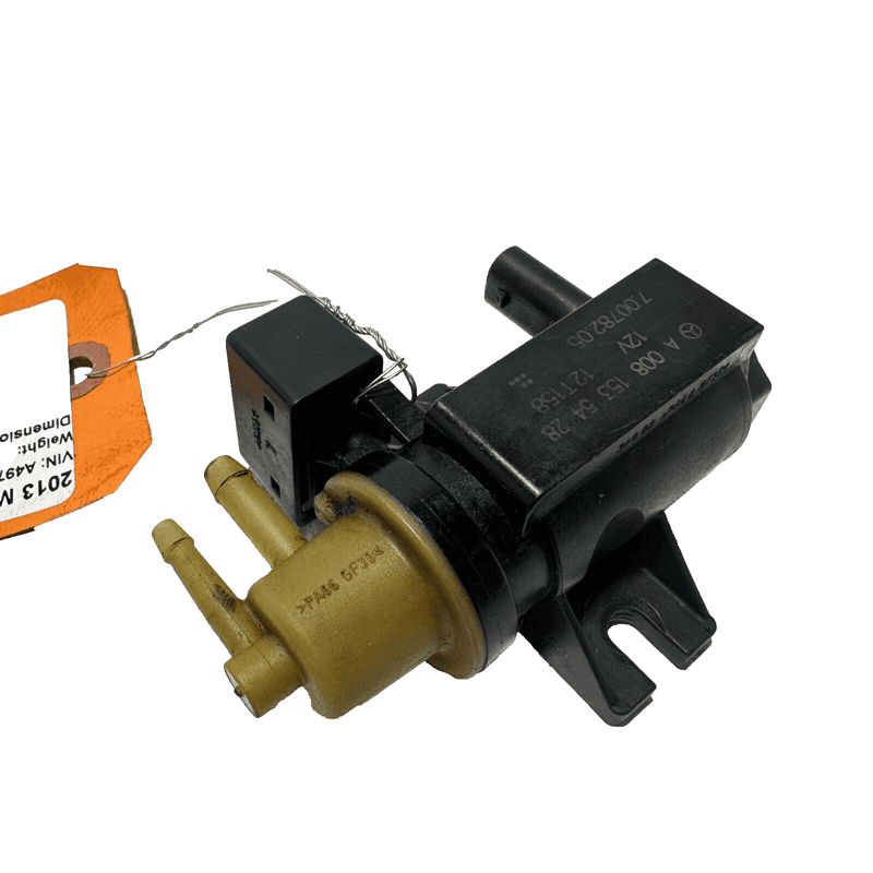 MERCEDES 2013 S550 Turbocharger Boost Pressure Transducer Vacuum Valve OEM