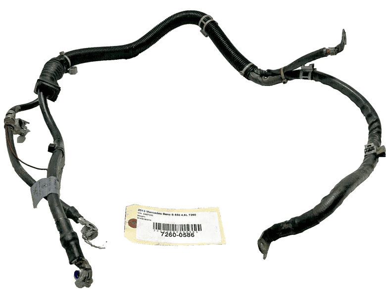 2012-2013 Mercedes W221 S550 4.7L Battery Starter Alternator Cable Harness OEM 2012-2013 Mercedes W221 S550 4.7L Battery Starter Alternator Cable Harness OEM