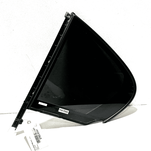 2009-2015 BMW 750 Li REAR LEFT DOOR QUARTER WINDOW GLASS OEM