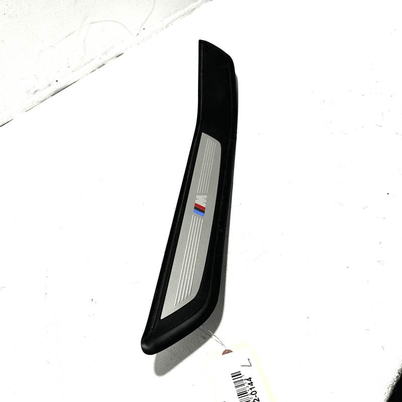 2009-2015 BMW 750 Li REAR LEFT SIDE DOOR SILL SCUFF PLATE COVER TRIM OEM