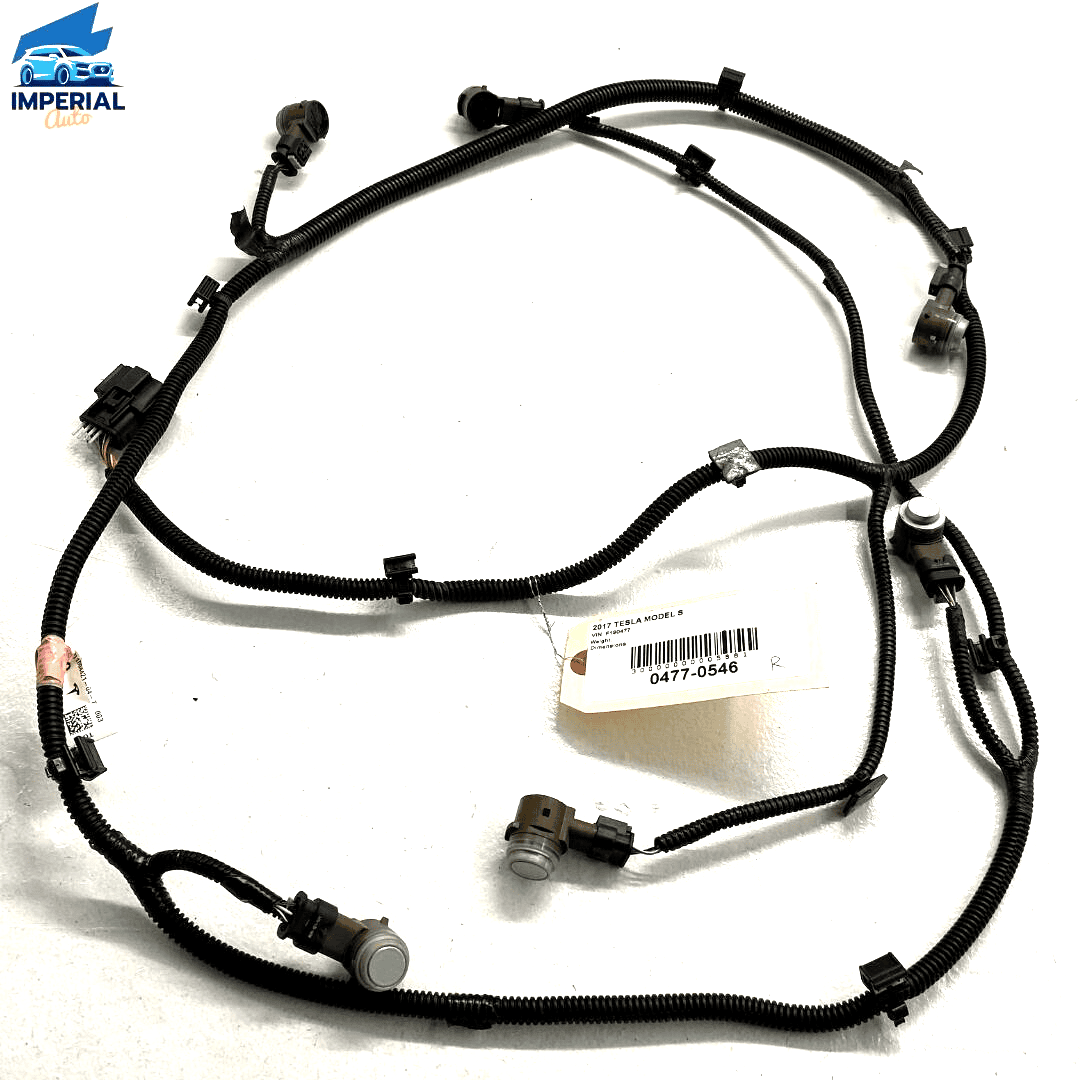 2017-2020 Tesla Model S Rear Bumper Park Assist Sensor & Wire Wiring Harnes