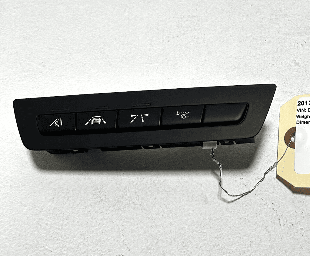 2009-2015 BMW 750LI LANE DEPARTURE ASSIST WARNING CONTROL SWITCH OEM