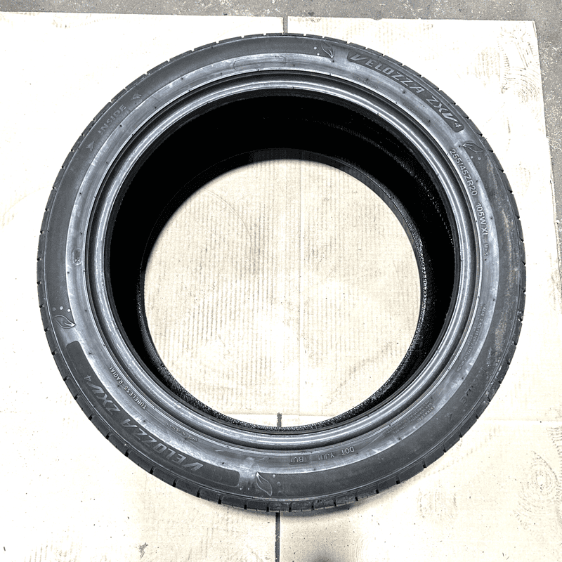 USED Velozza ZXV4 255/45ZR20 Wheel Tire 105 W XL M+S 5/32