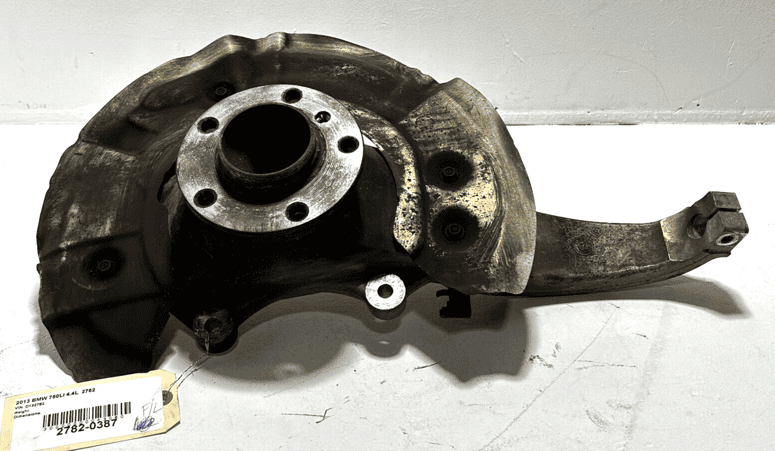 2009-2015 BMW 750LI FRONT LEFT DRIVER SIDE WHEEL HUB SPINDLE KNUCKLE OEM