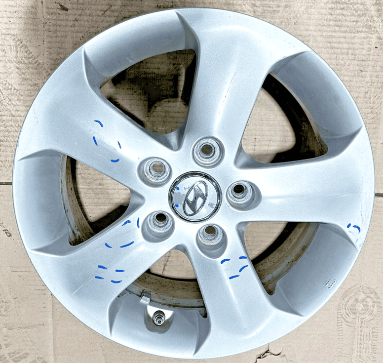 OEM 2007-2010 Hyundai Elantra Wheel Alloy Rim 16