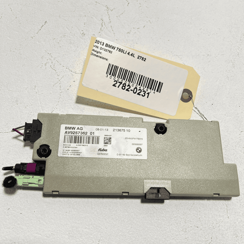 2013-2015 BMW 750 740 FANTENNA AMPLIFIER DIVERSITY CONTROL MODULE UNIT OEM