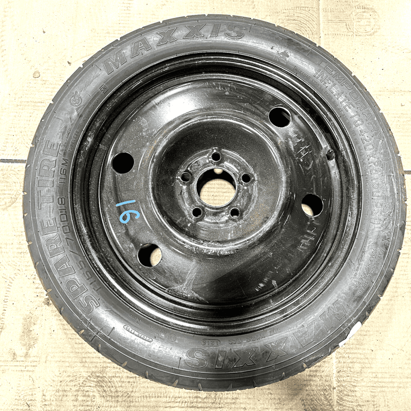 Wheel 18x4 Compact Spare Steel Fits 13-17 EXPLORER T165/70 D18