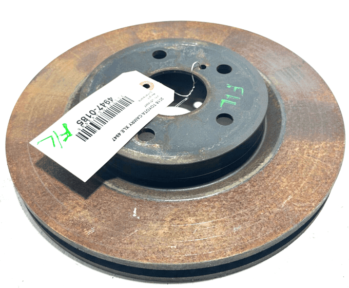 2018-19-20-2023 TOYOTA CAMRY XLE DISC BRAKE ROTOR LEFT OR RIGHT FRONT SIDE OEM