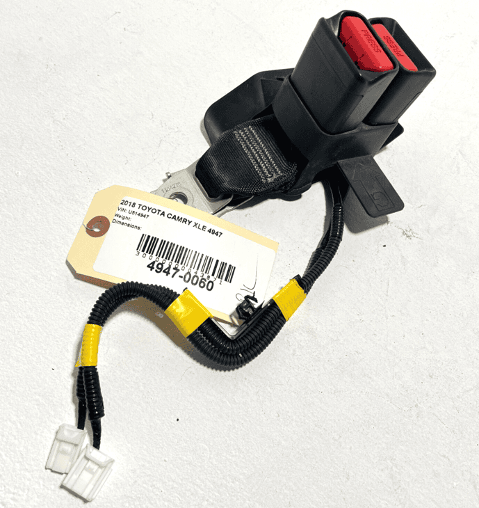 2018-2024 TOYOTA CAMRY SEATBELT SEAT BELT BUCKLE REAR LEFT DRIVER SIDE OEM