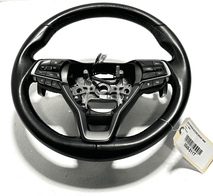 HONDA ACCORD 2018-2022 STEERING WHEEL LEATHER W/ SWITCHES OEM