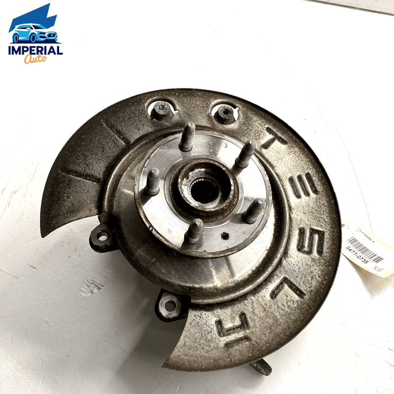 17-20 TESLA MODEL S AWD REAR RIGHT PASSENGER BRAKE SPINDLE KNUCKLE HUB ASSY 17-20 TESLA MODEL S AWD REAR RIGHT PASSENGER BRAKE SPINDLE KNUCKLE HUB ASSY