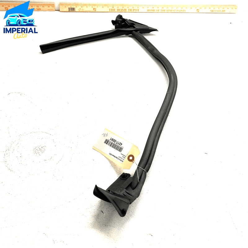 AUDI 2018-2021 A5 SPORTBACK FRONT LEFT DRIVER WINDOW GLASS WEATHERSTRIP SEA