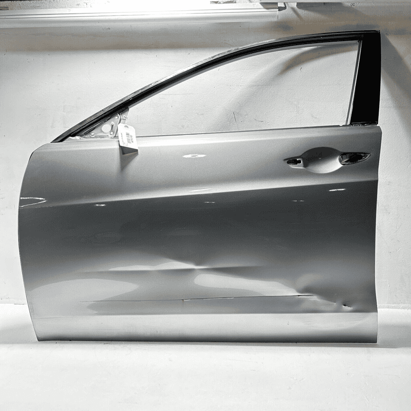 DEFECT! 2015-2020 ACURA TLX FRONT LEFT DRIVER DOOR SHELL LUNAR SILVER NH830M OEM