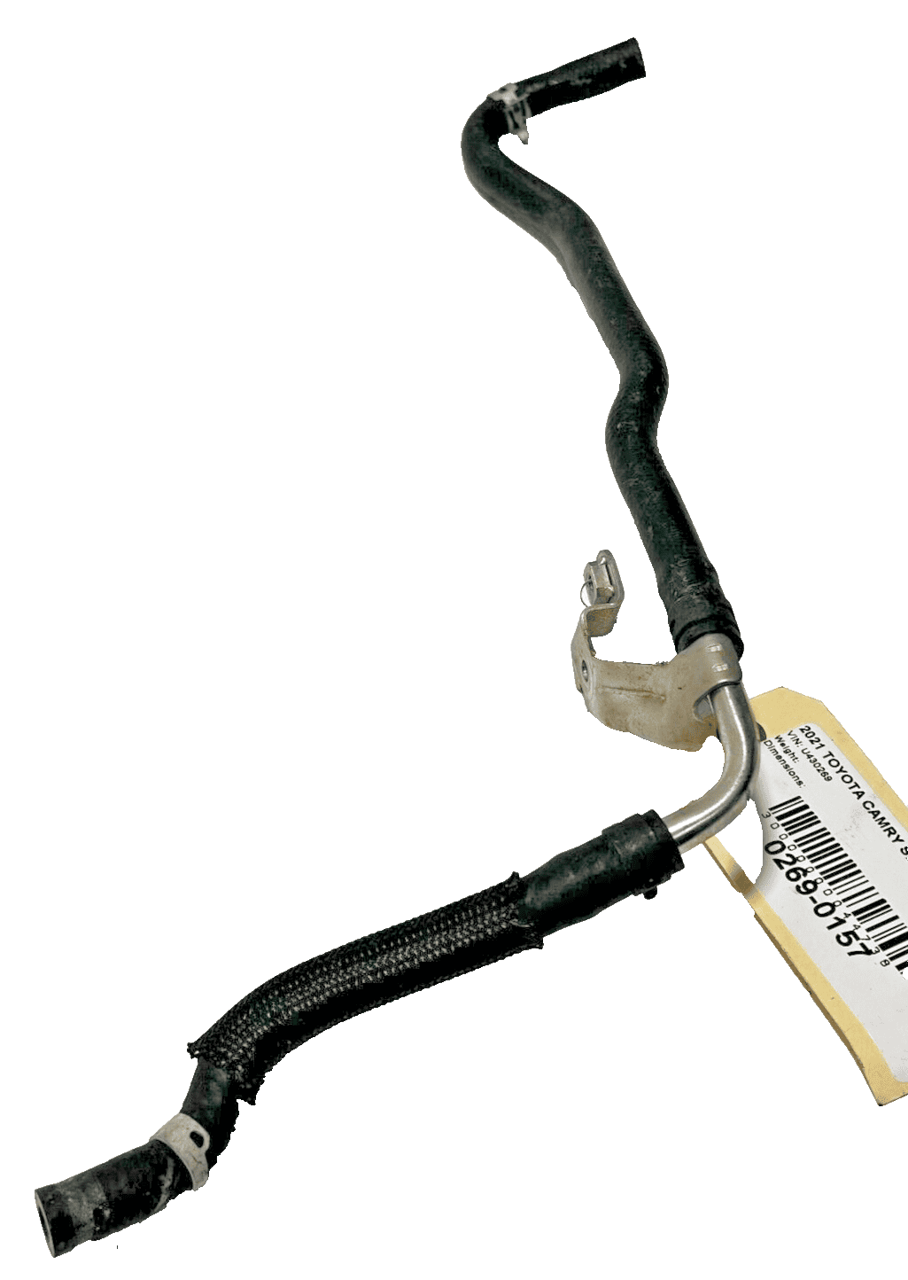 2018-24 Toyota Camry 2.5L Radiator Water Coolant By-Pass Hose Tube Pipe Line OEM