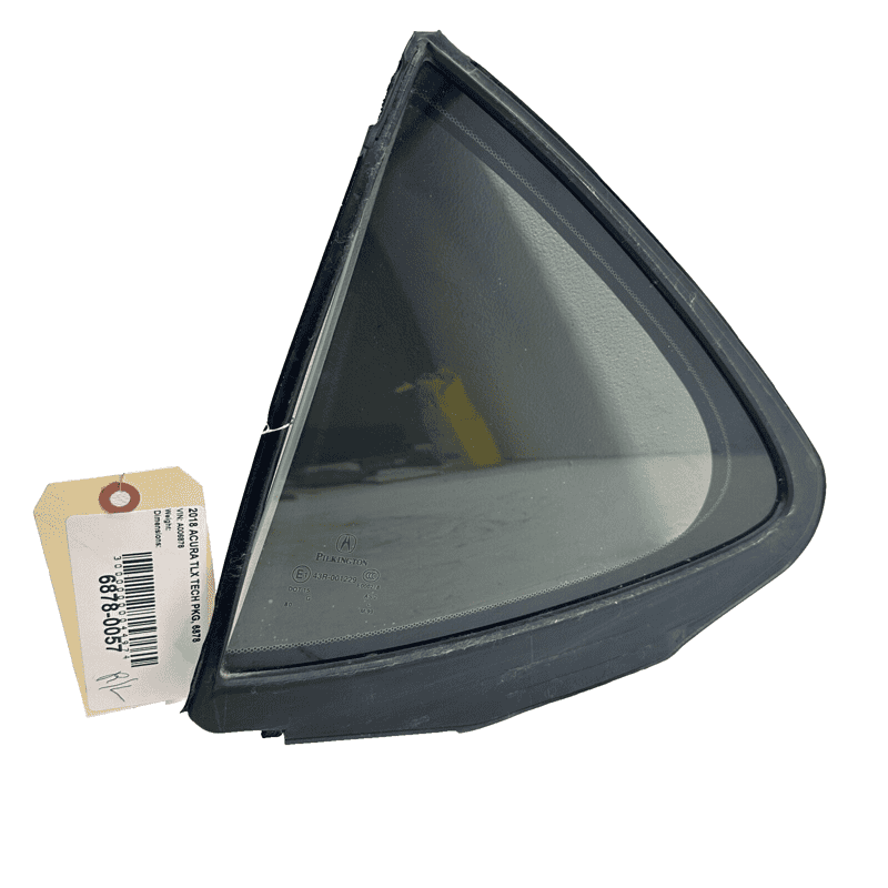 ACURA TLX 2015-2020 REAR LEFT DRIVER SIDE DOOR QUARTER WINDOW GLASS & SEAL OEM