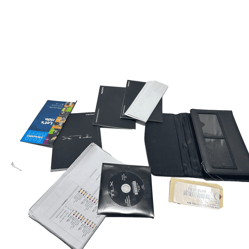 ACURA TLX 2018 3.5L FWD Sedan Owner Owner's Manual User Guide Set & Case OEM
